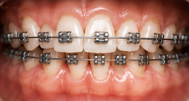 Sourire avant traitement orthodontique